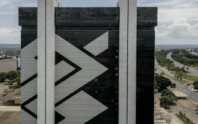 Imagem mostra prédio do Banco do Brasil no setor Bancário Sul