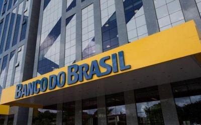 Foto mostra fachada de um prédio do Banco do Brasil