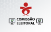 Arte com o logo do Sindicato dos Bancários de São Paulo, Osasco e Região. Abaixo dele, o texto "Comissão Eleitoral".