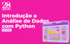 Arte em cor de rosa fala sobre o novo curso de Python da 28 de Agosto