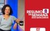 Fotografia de Erica de Oliveira, secretária de Imprensa do Sindicato e apresentadora do Resumo da Semana, acompanhada da frase Resumo da Semana