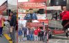 Fotos de protestos do Sindicato em agências do Santander