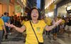 Raquel: sorriso largo, alegria combativa e a firmeza necessária às mulheres que sabem a importância de lutar por seu espaço, por seus direitos (Crédito: Gerardo Lazzari / Cedoc)