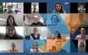 Imagem da tele de computador com as pessoas que participaram da reunião