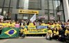 Ato em defesa do Banco do Brasil, dos trabalhadores e da soberania nacional