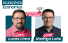 Foto dos candidatos Lucas Lima e Rodrigo Leite