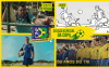 Divulgação de 4 curtas sobre futebol que estarão presentes na sessão CineB universidade