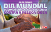 imagem mostra mãos de pessoas idosas dadas. sobre a imagem à o texto dia mundial da pessoa idosa