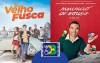 Divulgação Sessões CineB dos filme " Maurício de Souza - O filme" e "Meu velho fusca", na imagem ambos os cartazes de divulgação dividem a tela com a logo do CineB centralizada