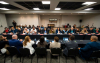 Mesa de negociação com a Caixa iniciou na quarta (16) e se prolongou pela madrugada de quinta 17 (Foto: Seeb-SP)