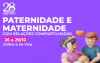 Arte do curso Paternidade e Maternidade com relações compartilhadas