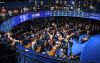 Plenário do Senado durante sessão deliberativa ordinária que aprovou a PEC 221/2019 (Foto: Jonas Pereira/Agência Senado)